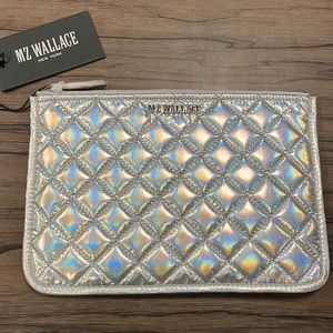 MZ Wallace Avery Clutch - Hologram Metallic